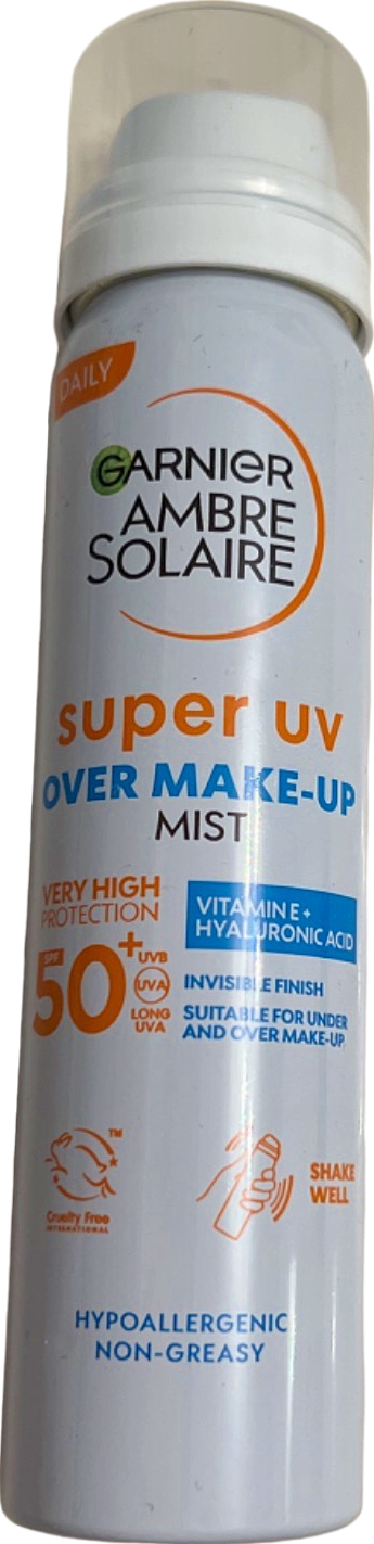 Garnier Ambre Solaire Super UV Over Make-Up Mist Hypoallergenic 75ml