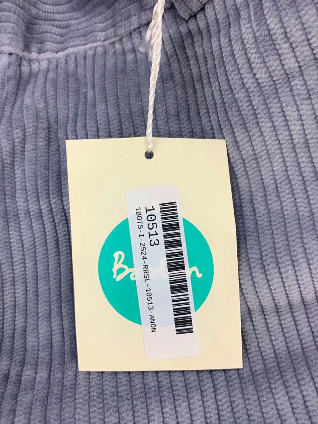 Boden Grey Corduroy Trousers UK 8P