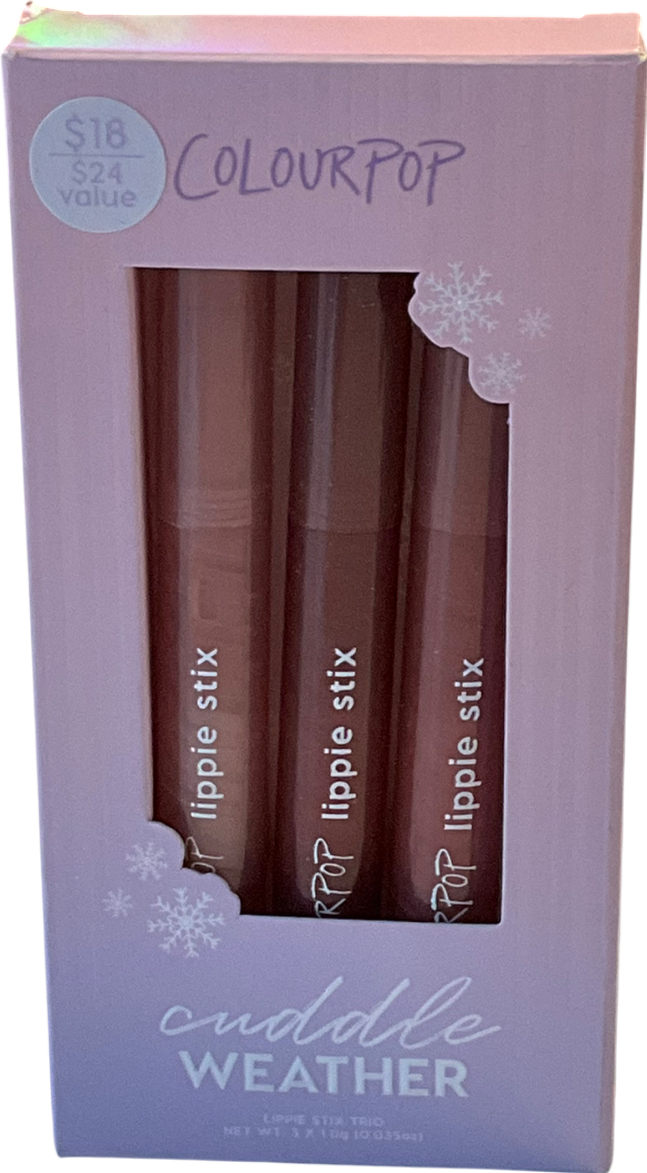 colourpop Cuddle Weather Nude Lipstick Kit Cuddle Weather 10g