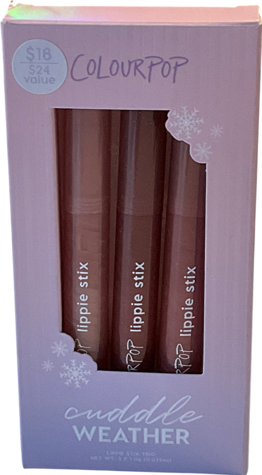 colourpop Cuddle Weather Nude Lipstick Kit Cuddle Weather 10g