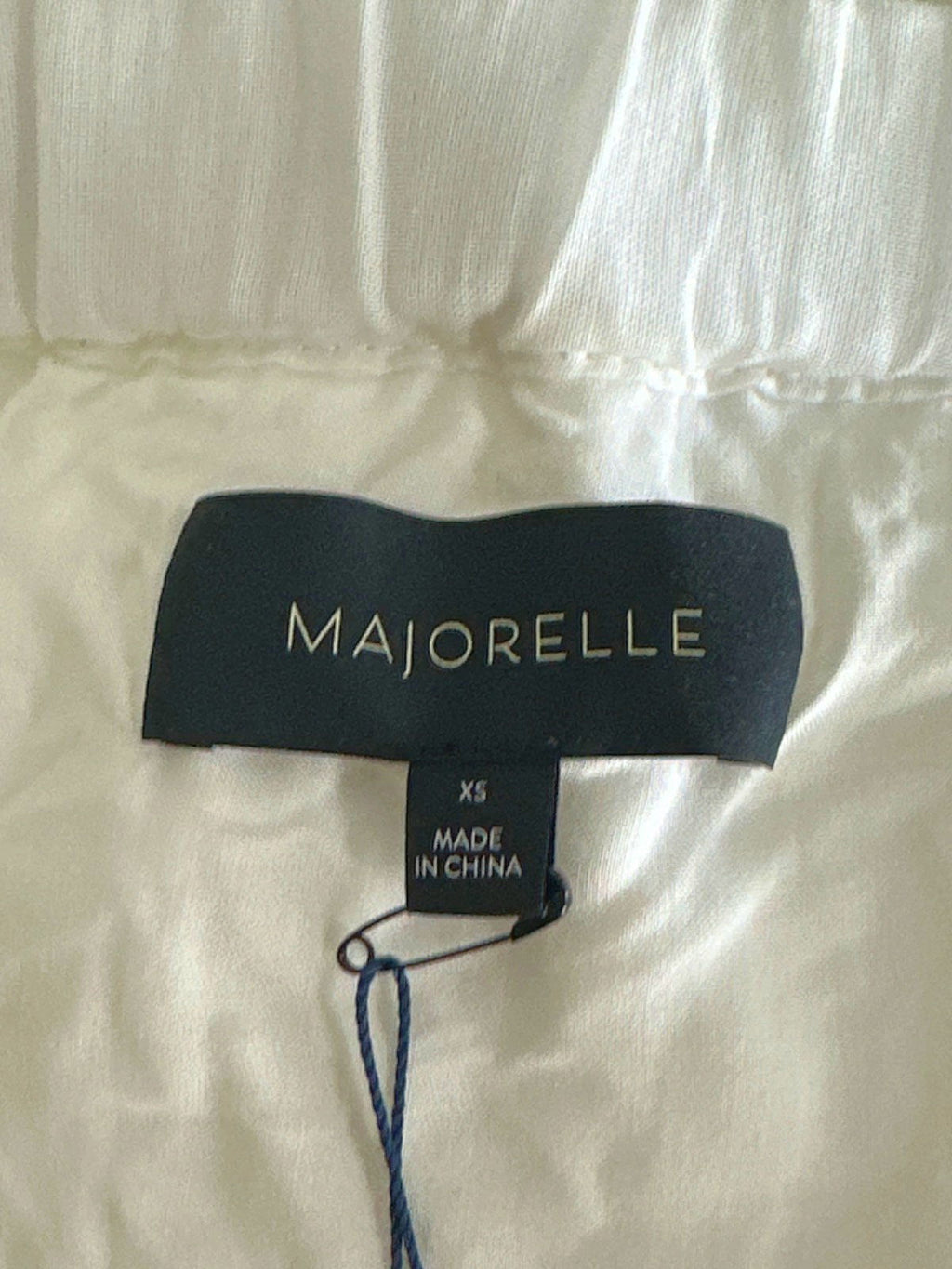 Majorelle White Ruffled Mini Skirt UK XS