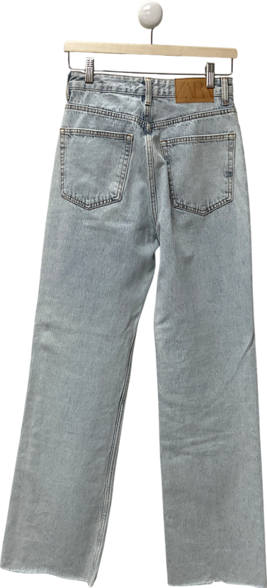 ZARA Light Blue Jeans UK 8