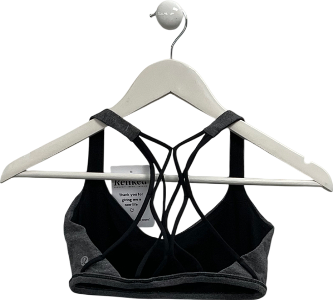 Lululemon Grey Sports Bra UK S