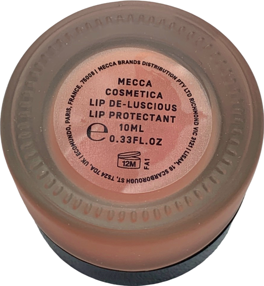 Mecca Cosmetica Lip De-Luscious SPF20 Lip Protectant On-The-Go Hydration Glossy Pink Tint 10ml