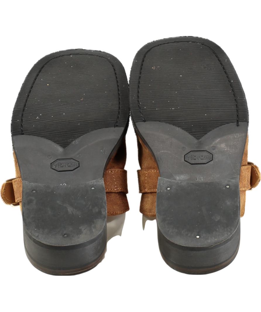 Our Legacy Brown Caminon Mules UK 9 EU 43 👞