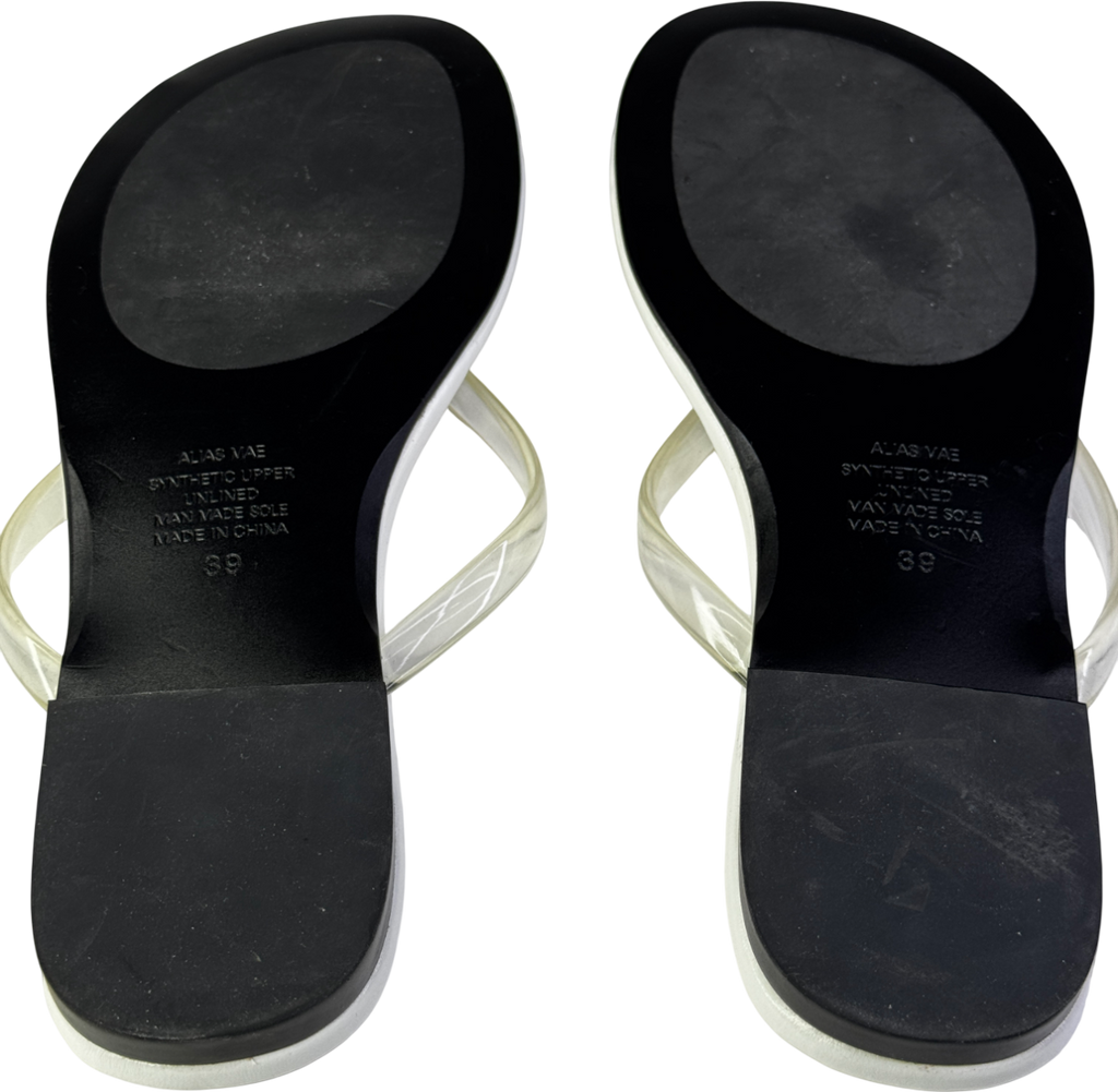 Alias Mae Henry Thong Sandals White UK 6 EU 39 👠