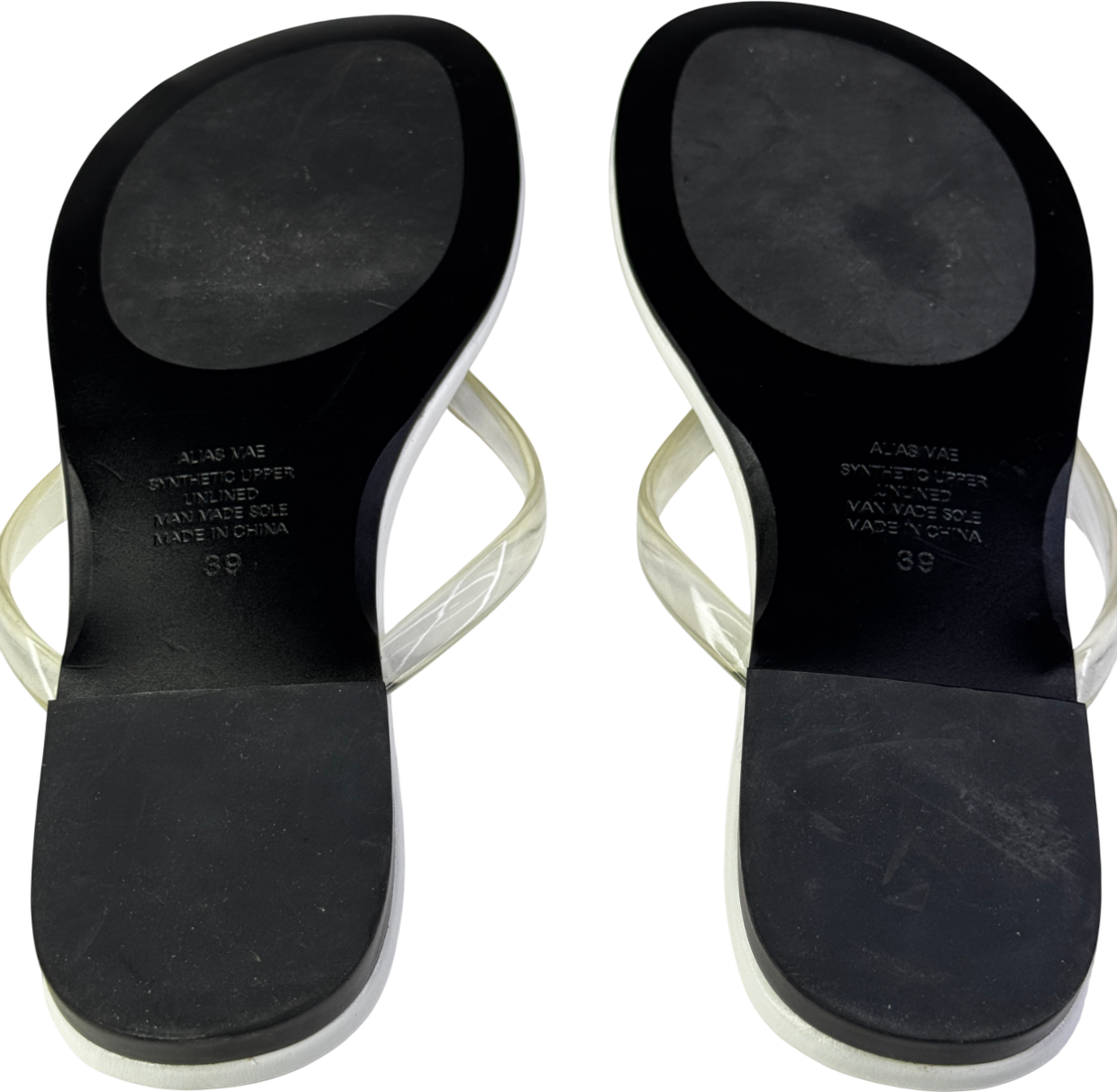 Alias Mae Henry Thong Sandals White UK 6 EU 39 👠