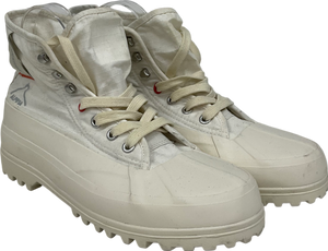 Cream Superga Womens 2481 Alpina Ripstop Boots UK 5.5 EU 39.5