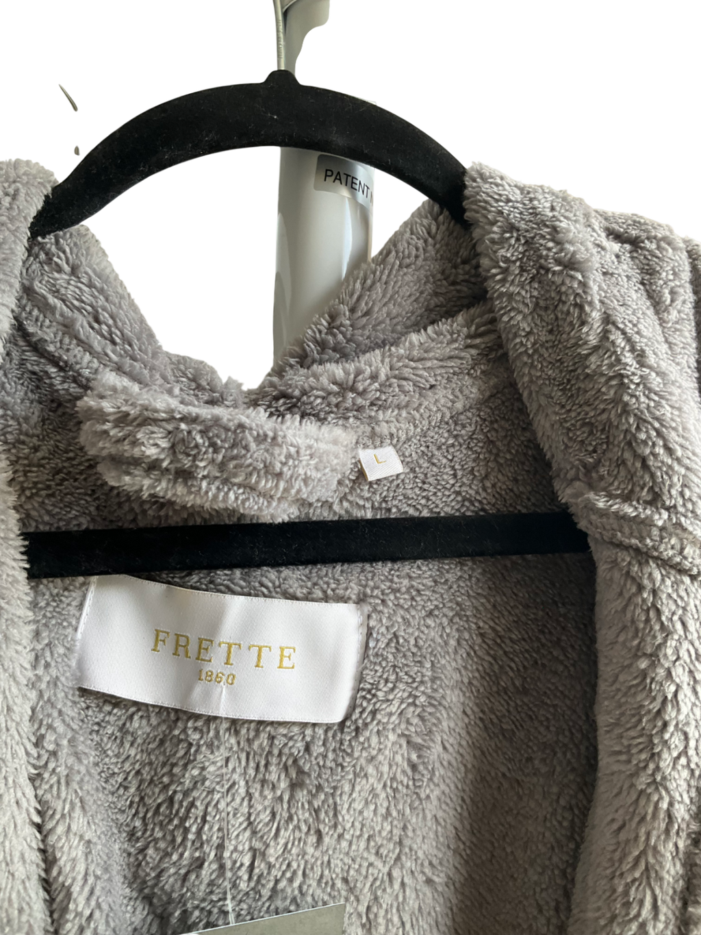 "COWSHED" Supersoft Frette Unito Bathrobe UK L