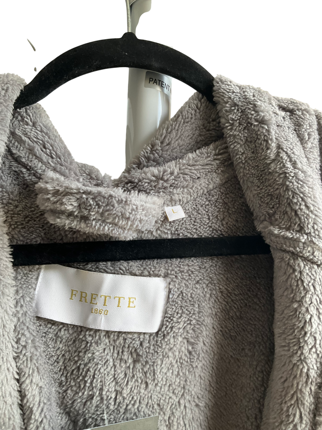 "COWSHED" Supersoft Frette Unito Bathrobe UK L