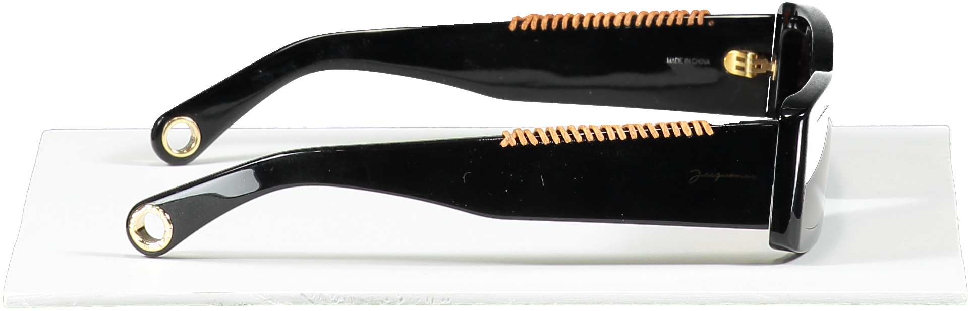 JACQUEMUS Black Les Lunettes 97 Sunglasses