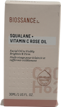 BIOSSANCE Squalane + Vitamin C Rose Oil 30ml