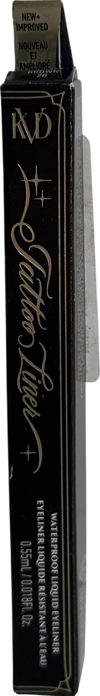 KVD beauty Tattoo Liner Waterproof Liquid Eyeliner Mad Max Brown 0.55ML