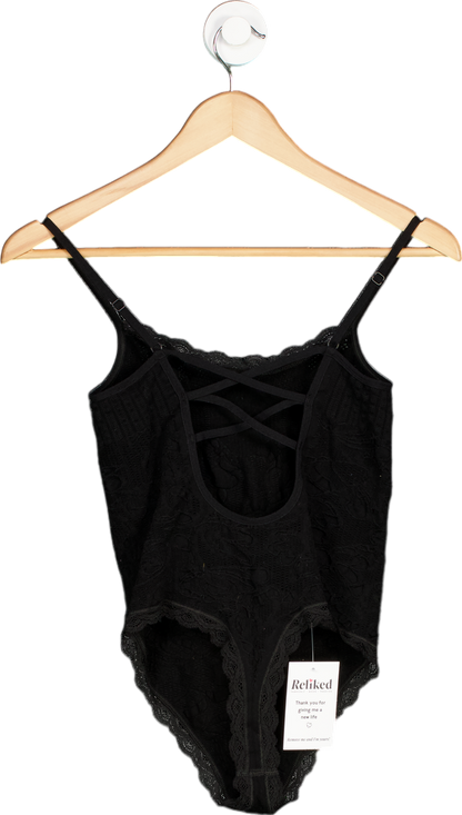 Urban Outfitters Black Lace Bodysuit UK M