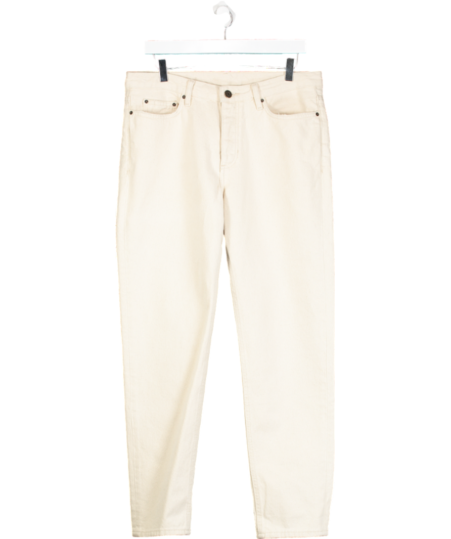 American Vintage Cream Big Carrot Jeans Tineborow W31