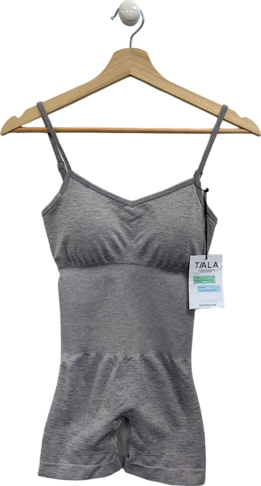 TALA Light Grey Marl Sculpt Seamless Unitard UK S