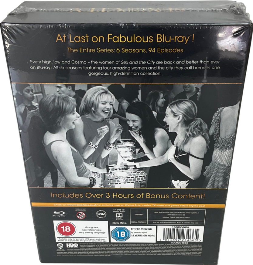 Multicoloured Sex And The City Blu Ray Box Set