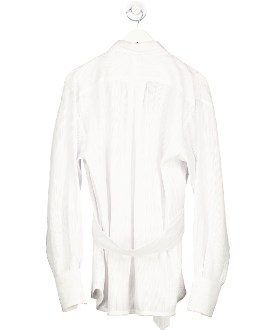 Bamba Swim White Titan Canvas Shirt UK S/M
