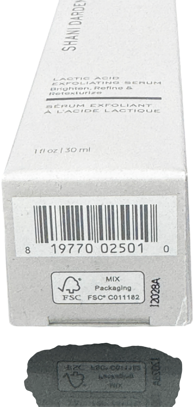 SHANI DARDEN Skin Care Lactic Acid Exfoliating Serum 30ML