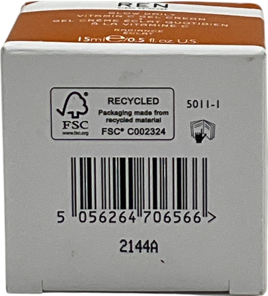 REN Glow Daily Vitamin C Gel Cream 15ml