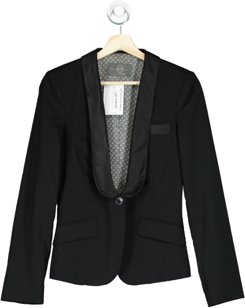 Alexander McQueen Black Blazer UK 6