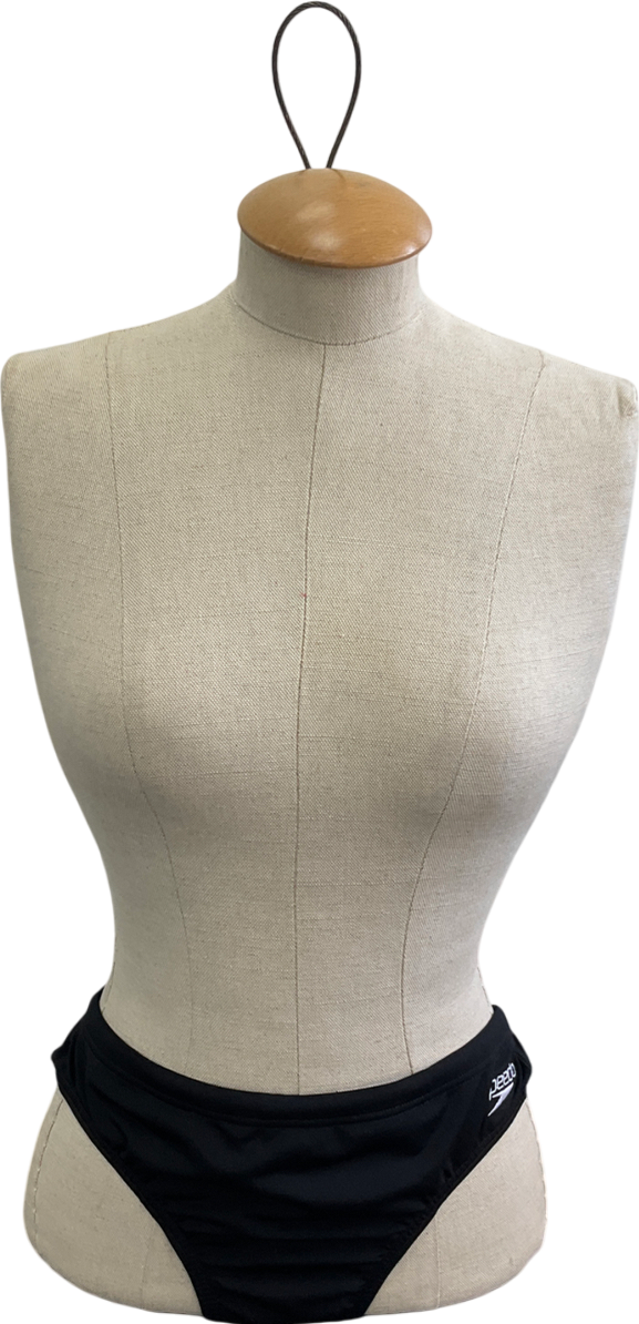 Speedo Black Shape  Bottom UK 12