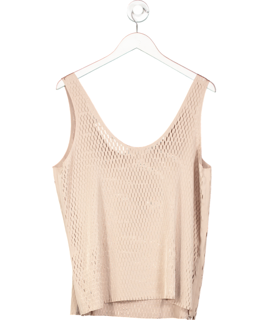 REISS Nude Atelier Isabelle Laser Cut Vest UK 12