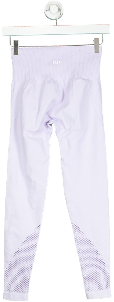 STAX. Light Purple High-Waisted Leggings UK S