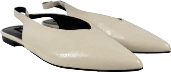 Schuh Cream Slingback Sandal UK 7 EU 40