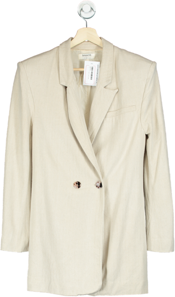 House of CB Cream Blazer UK S