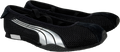 Puma H-street Ballet Trainers  In Black & Silver UK 4 EU 37