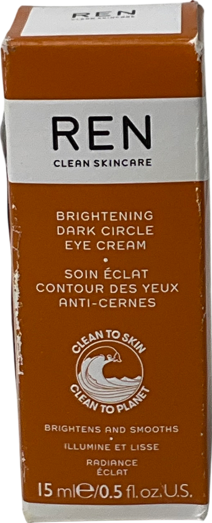 REN Clean Skincare Radiance Brightening Dark Circle Eye Cream 15ml