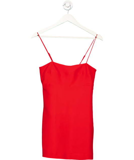 Super Real Red X Claudia Schiffer The Uta Silk Mini Dress UK XS