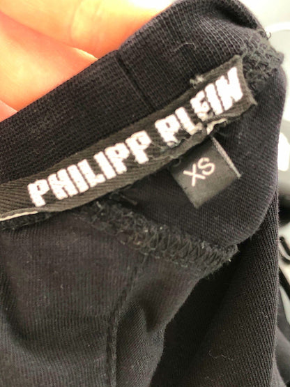 Philipp Plein Black T-Shirt UK XS