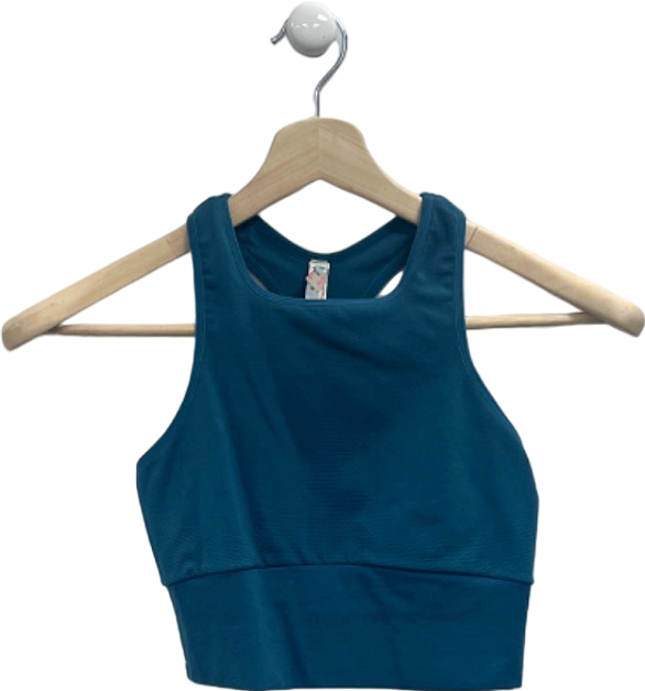 Free People Teal Sports Bra UK M/L