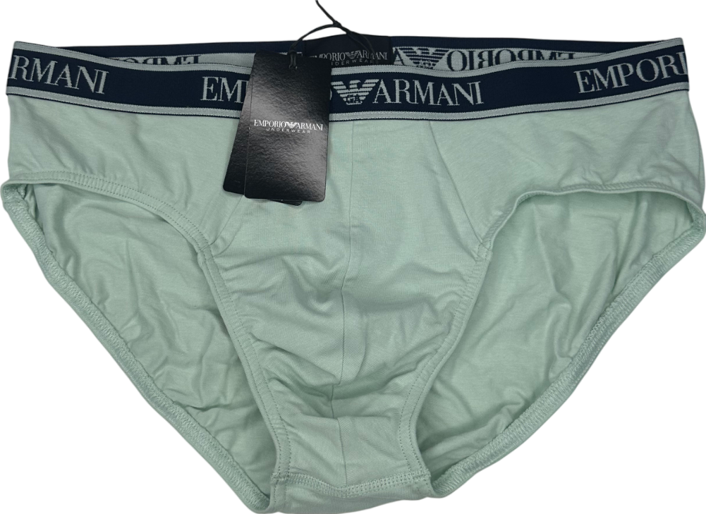 Emporio Armani Green Briefs UK L