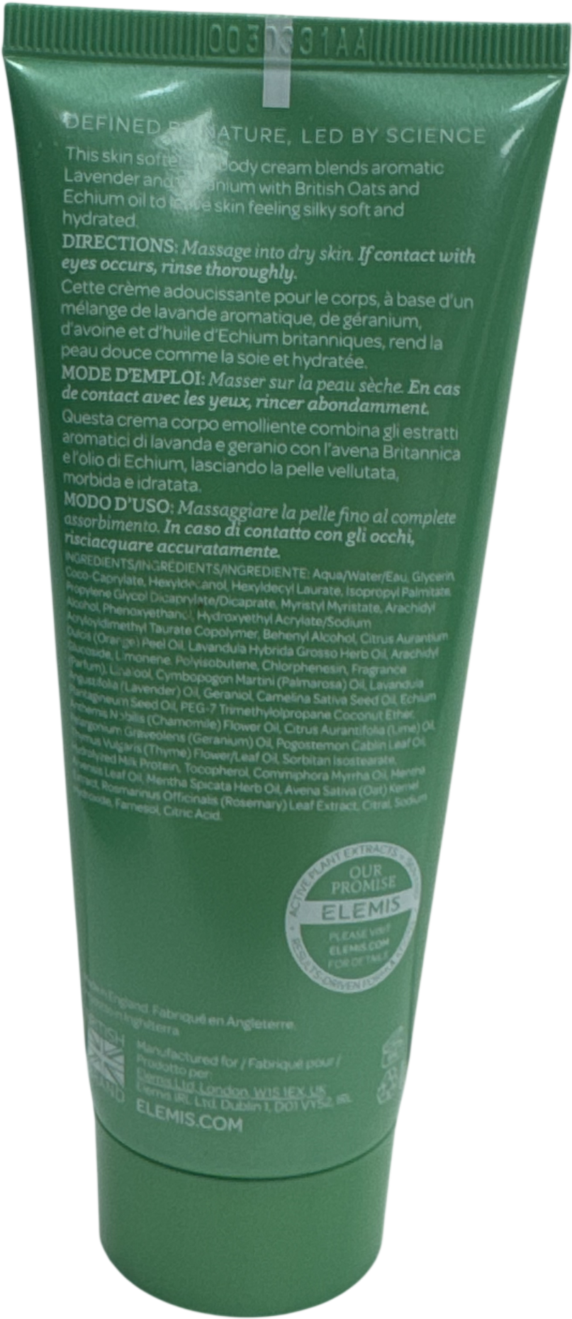 Elemis Botanical Body Cream 100ml