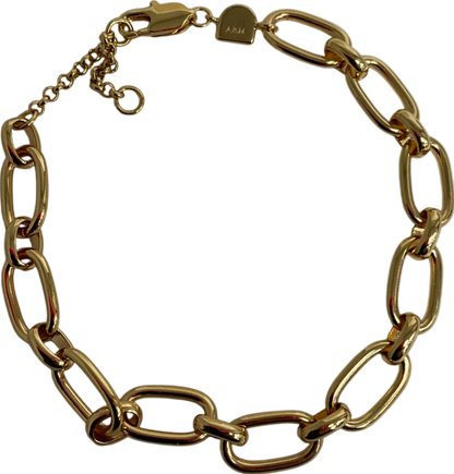 Astrid & Miyu Bold Link Chain Bracelet In Gold One Size