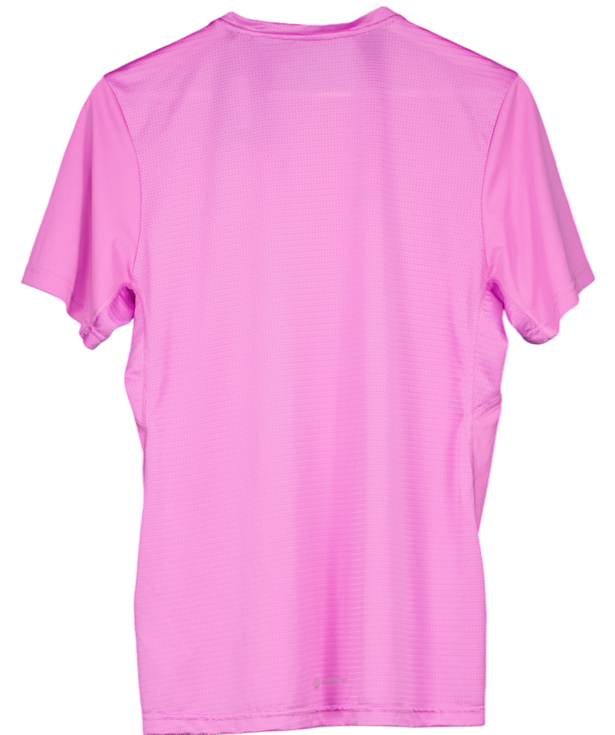 adidas Purple Reflective Running Top UK M