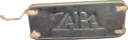 ZARA Silver Metallic Handbag Mini