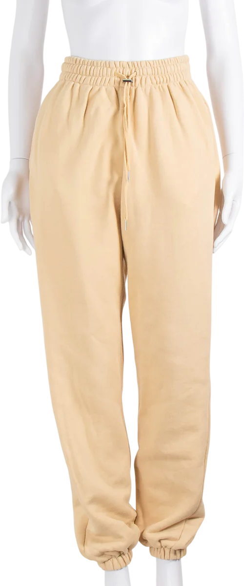 THE FRANKIE SHOP Butter Yellow Joggers UK S