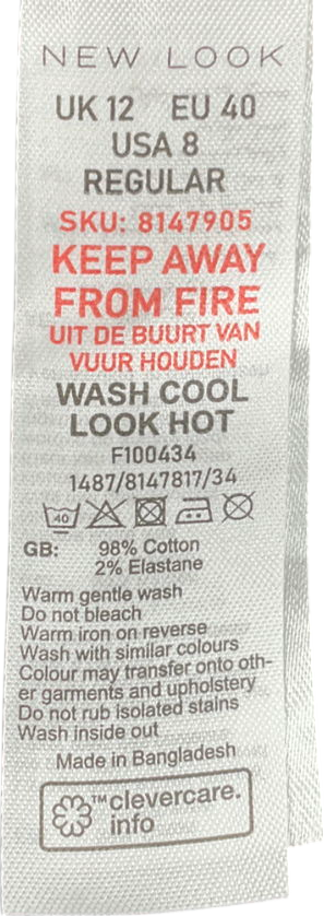 New Look Green Khaki Slim Stretch Cotton Chinos UK 12