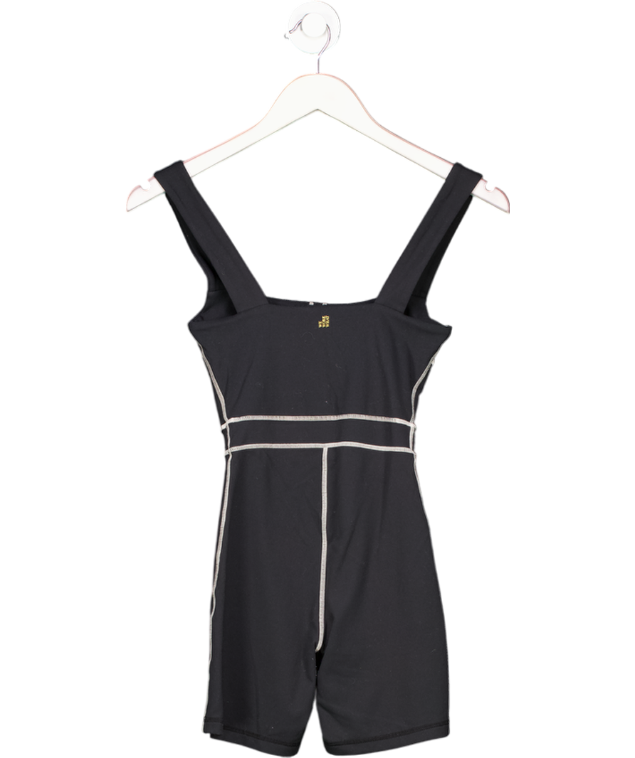 WeWoreWhat Black Corset Bodysuit UK XS