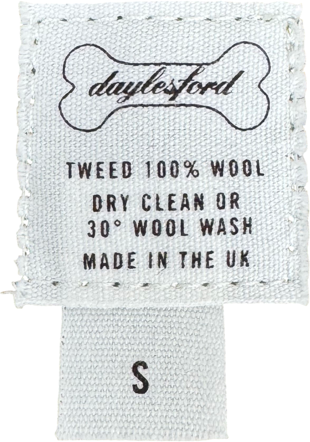 Daylesford Green Tweed Dog Bandana - For Dogs UK S