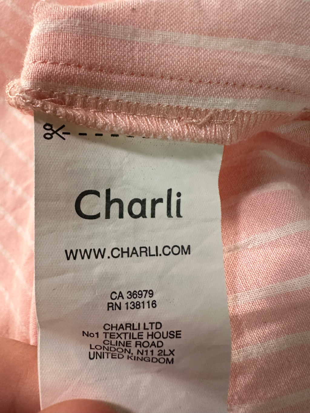 Pink Charli Shirt UK S/M