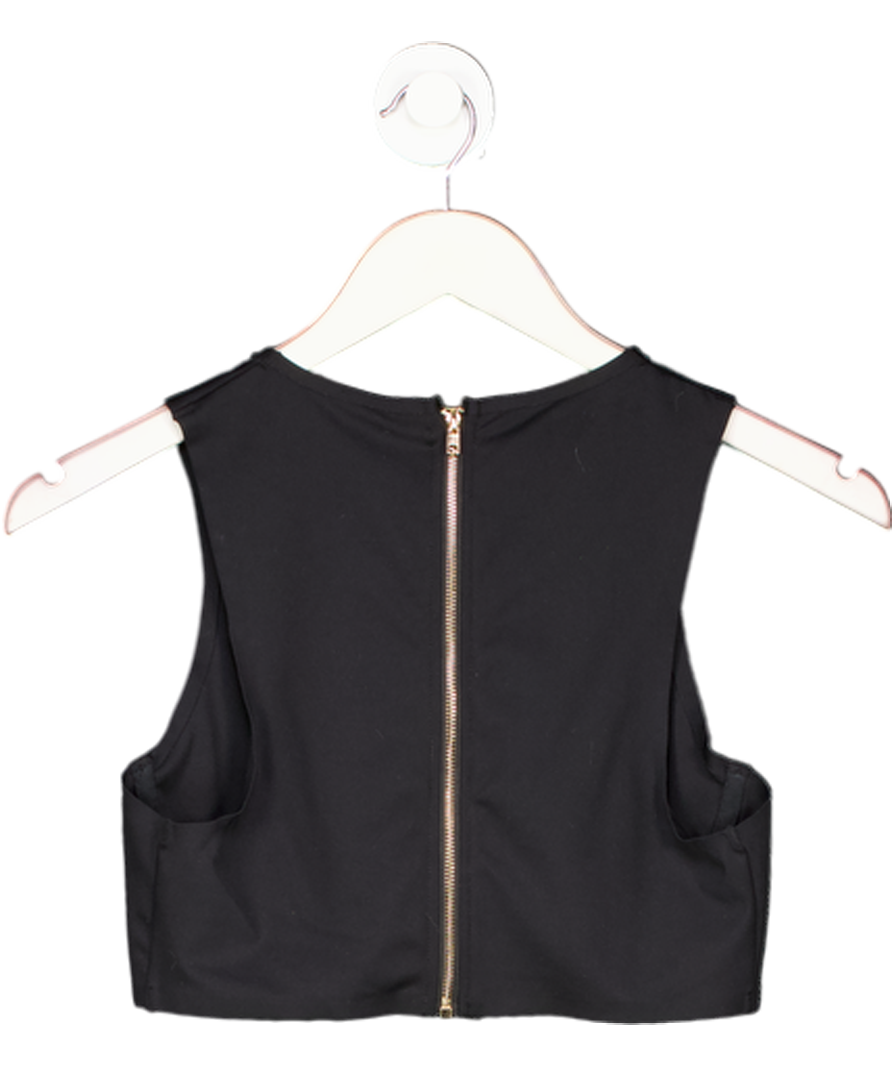 Leays Black Janz Crop UK M