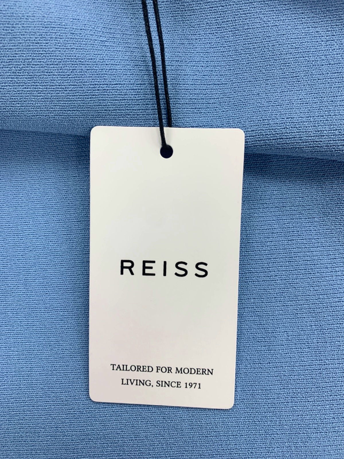 Reiss Blue Tailored Modern Skirt Size S