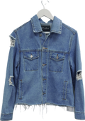 Niler Blue Rosie Personalised Denim Shirt UK S