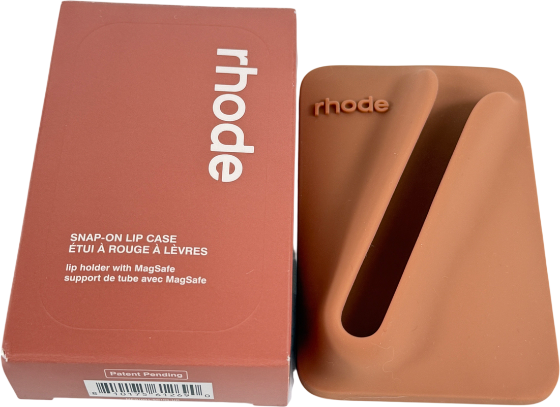 Rhode Brown Snap-on Lip Case Lip Holder With Magsafe One Size