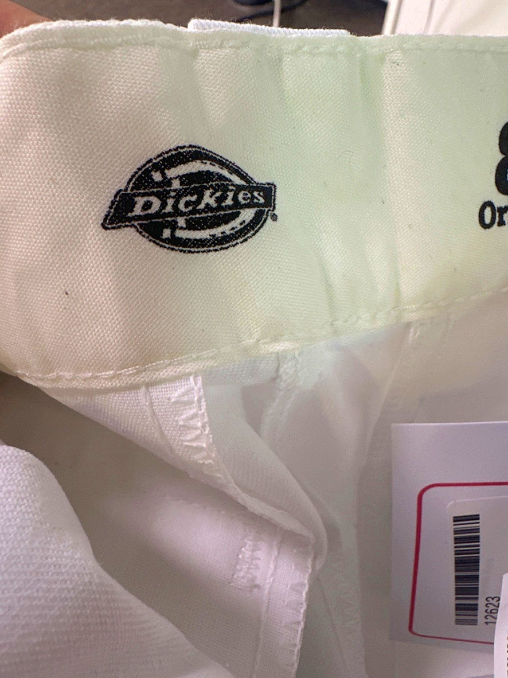 Dickies White 874 Original Fit Trousers UK 30W
